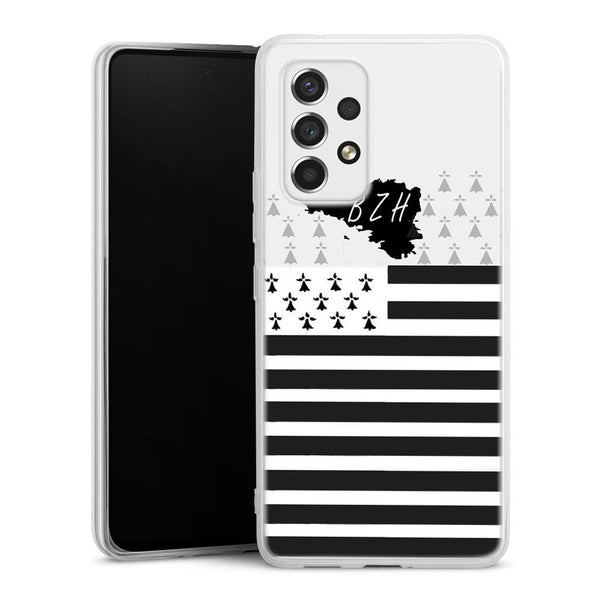 coque samsung A53 5G drapeau albanais