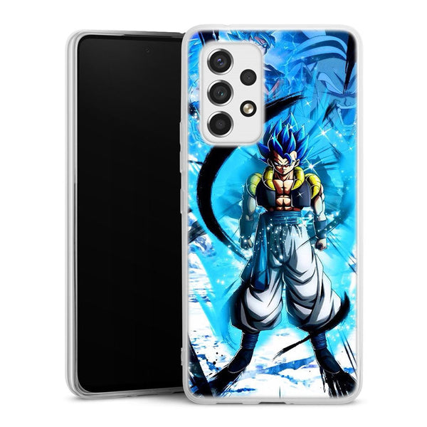 coque samsung a53 5g Gogeta SS Blue