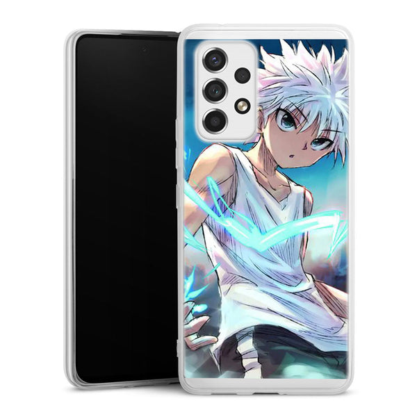 coque samsung A53 5G Hunter X Hunter Kirua Pouvoir Electricite