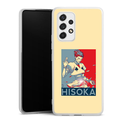 coque samsung a53 5g Hxh Hisoka Affiche