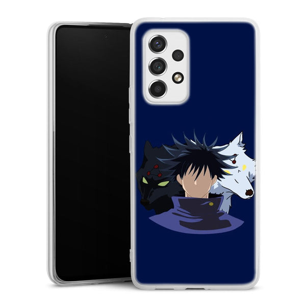 coque samsung a53 5g Jujutsu Kaisen Megumi Fushiguro Divine Dogs minimalist