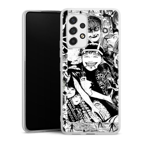coque samsung A53 5G Junji ito collage
