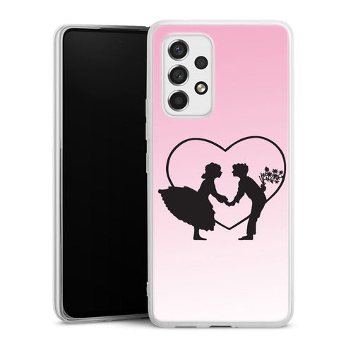 Coque pour Samsung A53 5G Love Story