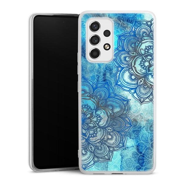 Coque pour Samsung A53 5G Blue Lost Mandala