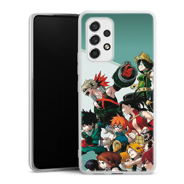 coque samsung A53 5G My Hero Academia fight adn