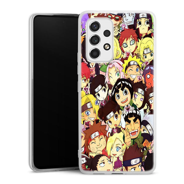 coque samsung A53 5G Naruto Chibi Groupe