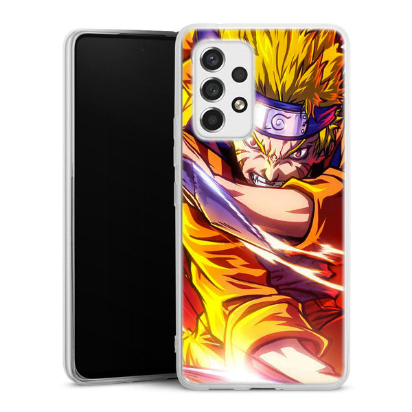 coque samsung a53 5g Naruto Influence de Kyubi