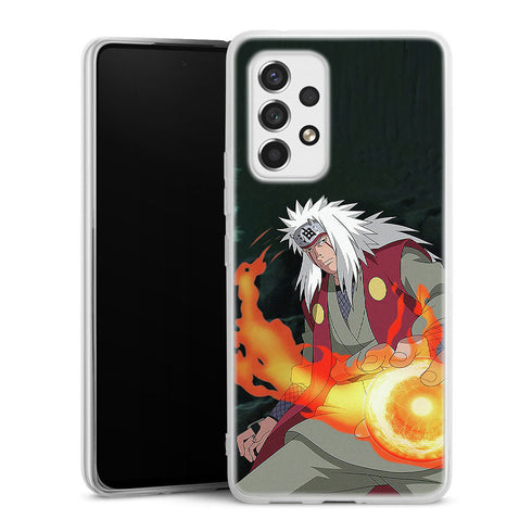 coque samsung A53 5G Naruto Jiraiya Rasengan