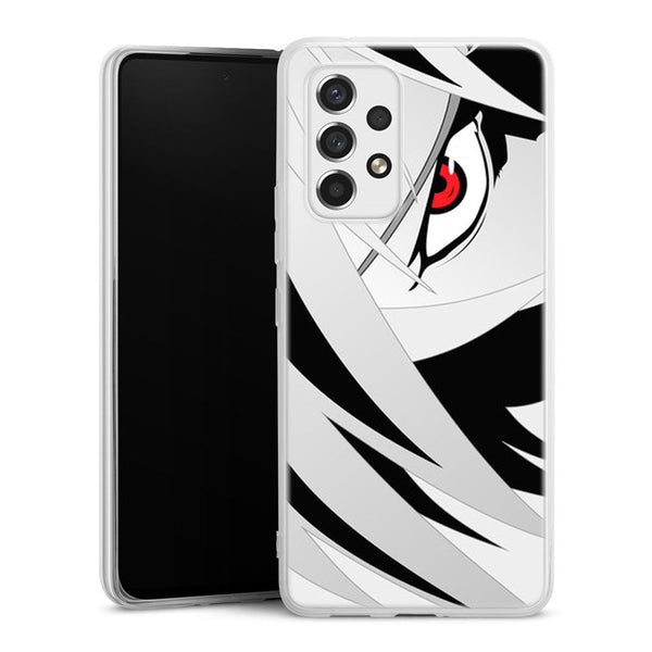 coque samsung A53 5G Naruto Kakashi Oeil Sharingan