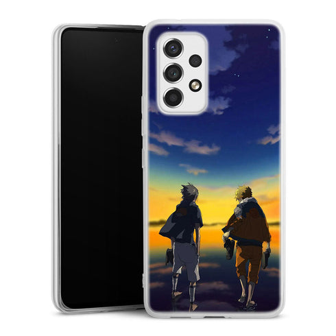 coque samsung A53 5G Naruto Sasuke Ciel Etoile