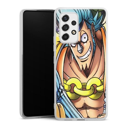 coque samsung A53 5G One Piece Franky Cyborg
