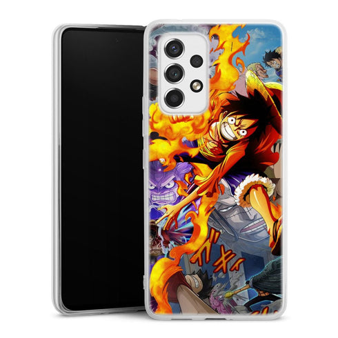 coque samsung A53 5G One Piece Luffy Attack