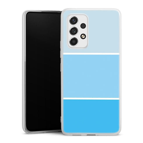 Coque Samsung Galaxy A53 5G Pastel Bleu abstrait