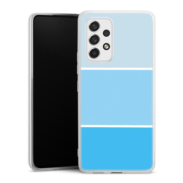 Coque Samsung Galaxy A53 5G Pastel Bleu abstrait