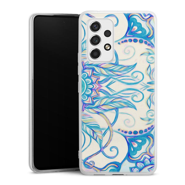 Coque pour Samsung A53 5G Vintage Pearl Floral