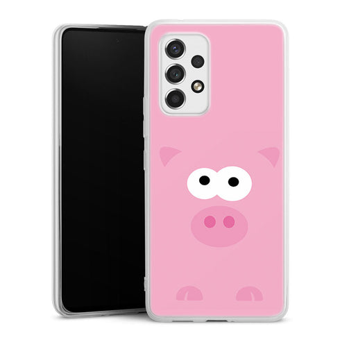 Coque Samsung Galaxy A53 5G Pig Rosy
