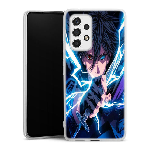 coque samsung a53 5g Sasuke Sharingan Rinegan