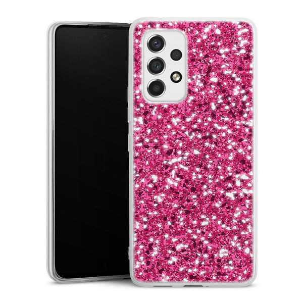 Coque pour Samsung A53 5G Pink Glitter way