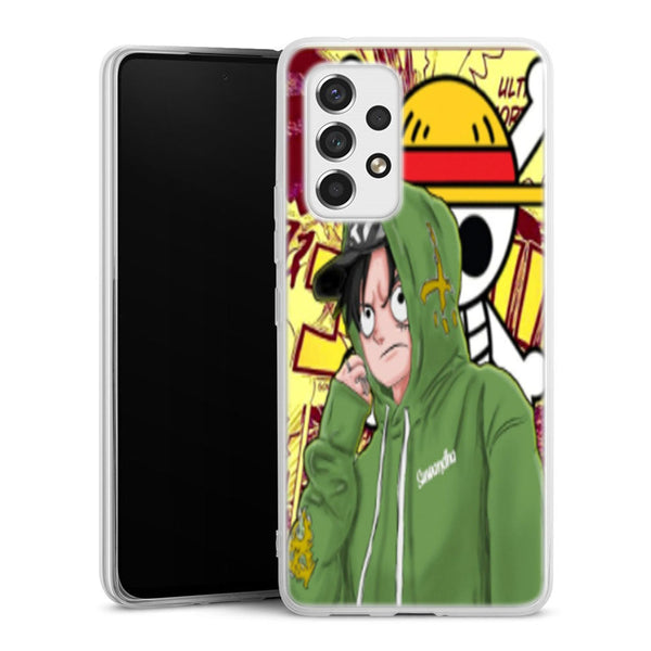coque samsung a53 5g Singe Luffy