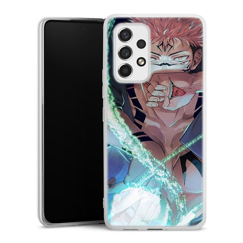 coque samsung A53 5G Sukuna pleine puissance Jujutsu Kaisen
