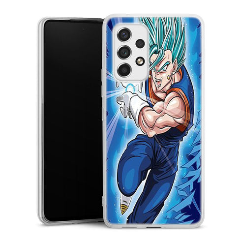 coque samsung a53 5g Super Vegeta Bleu