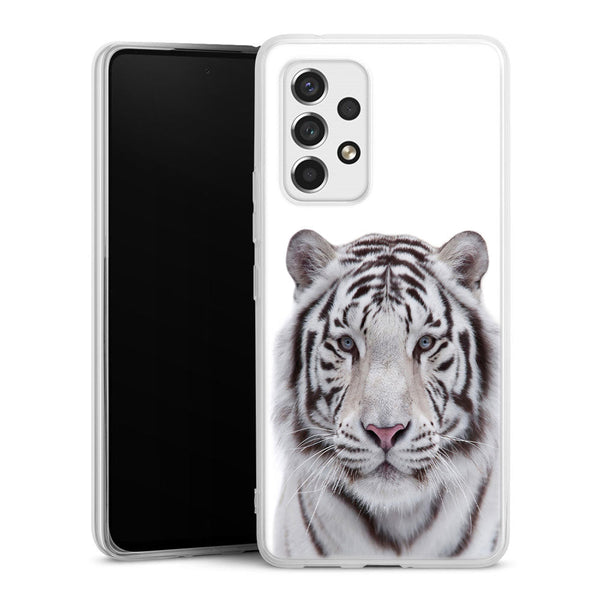 Coque Samsung Galaxy A53 5G Tigre Blanc