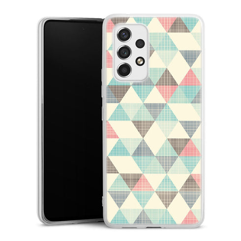 Coque pour Samsung A53 5G Triangles Vintage