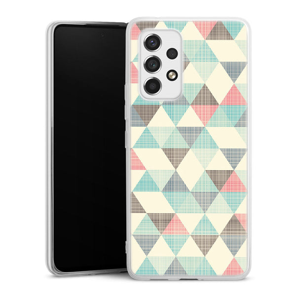 Coque pour Samsung A53 5G Triangles Vintage