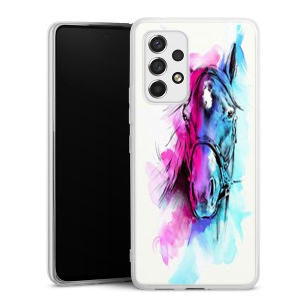 Coque Samsung Galaxy A53 5G Watercolor Horse