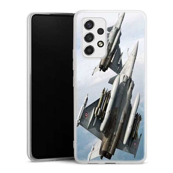 Coque Samsung Galaxy A53 5G Avion rafale en vol