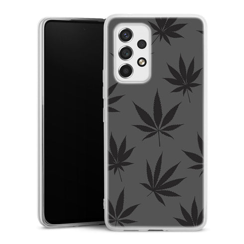 Coque pour Samsung A53 5G Canabis Leaf Pattern