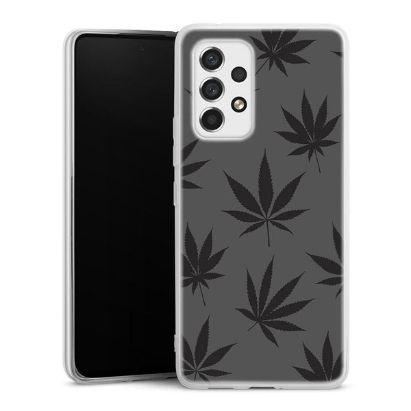 Coque pour Samsung A53 5G Canabis Leaf Pattern