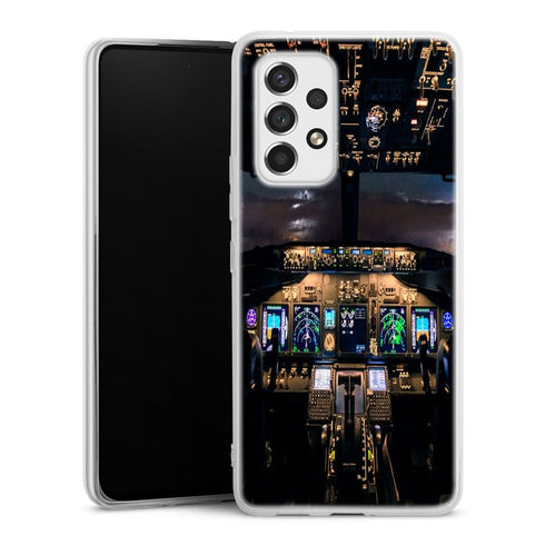 Coque Samsung Galaxy A53 5G Cockpit aircraft
