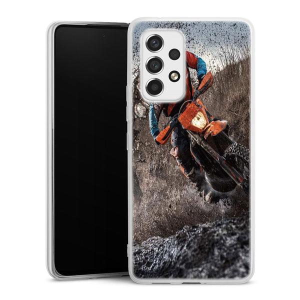 Coque Samsung Galaxy A53 5G Enduro moto circuit