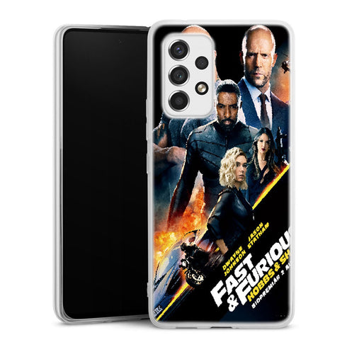 Coque Telephone Samsung Galaxy A53 5G originale Fast and furious hobbs and shaw