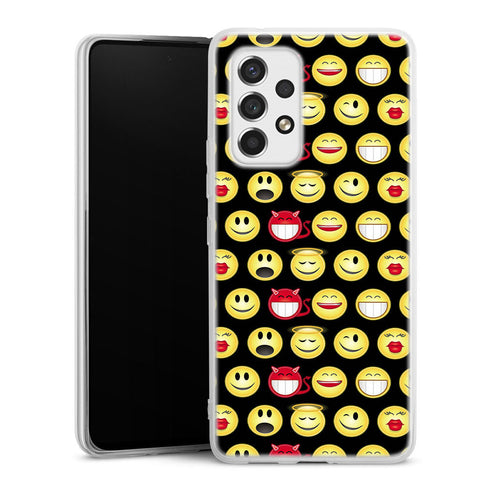 Coque pour Samsung A53 5G Funny smileys