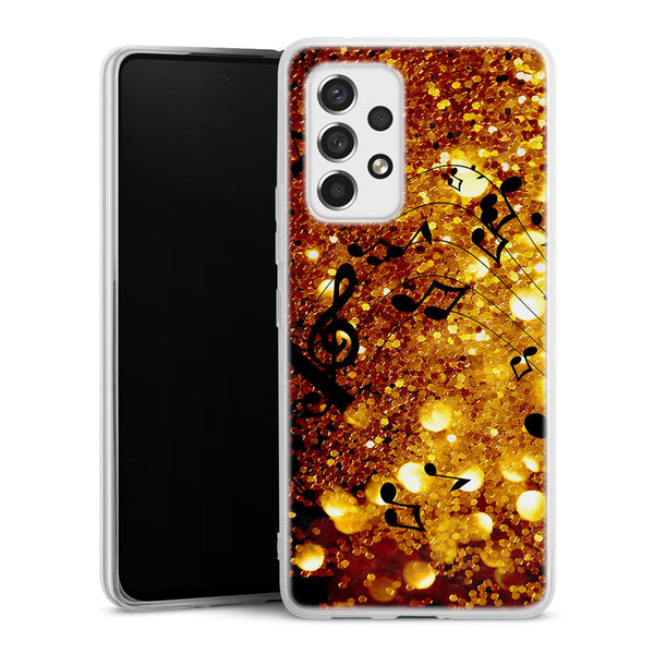 Coque pour Samsung A53 5G Golden Music