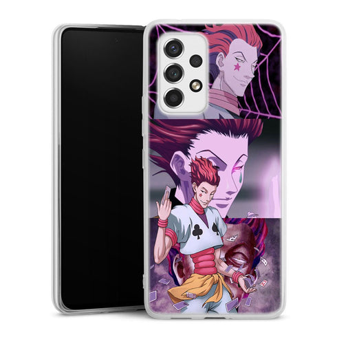 coque samsung a53 5g hisoka card hunter x hunter