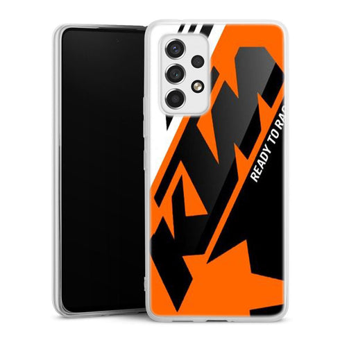Coque Telephone Samsung A53 5G originale KTM Racing Orange and Black