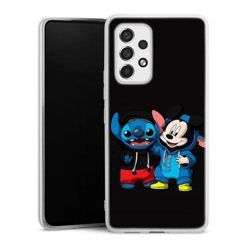 coque samsung a53 5g Stitch x the mouse