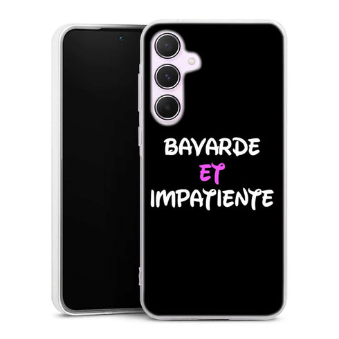 Coque Samsung A55 5g Bavarde et Impatiente