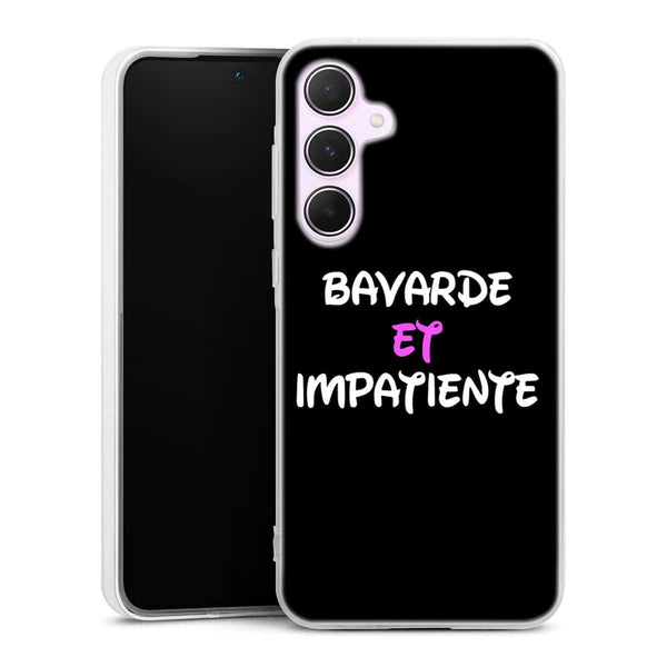 Coque Samsung A55 5g Bavarde et Impatiente