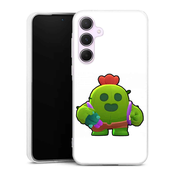 Coque pour Samsung Galaxy A55 5g Brawl Stars Spike Cactus