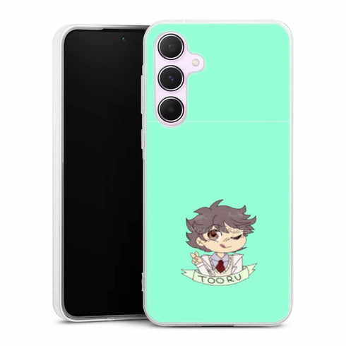 Coque Samsung Galaxy A55 Chibi Tooru Oikawa