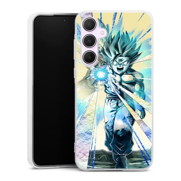Coque Samsung Galaxy A55 Dragon Ball z Gohan Goku Kamehameha