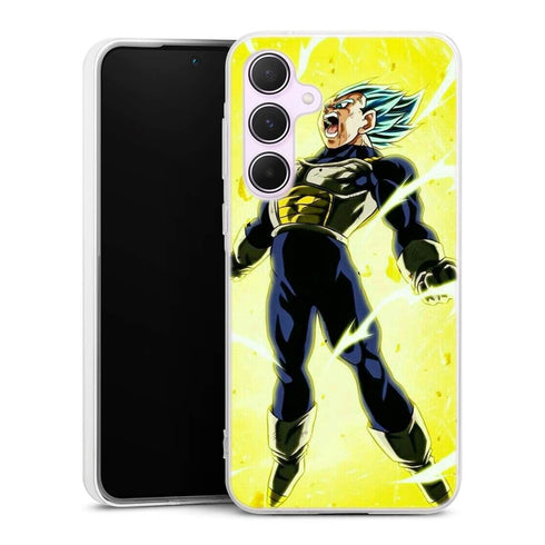 Coque Samsung Galaxy A55 Dragon Ball Z Vegeta Majin Transformation