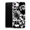 Coque pour Samsung A55 Fleurs Sauvages Noires