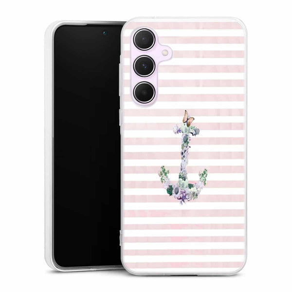 Coque Samsung A55 Floral Anchor in Pink
