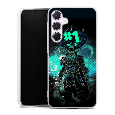 Coque Samsung A55 5g mobile Fortnite Ragnarok Skin Top1