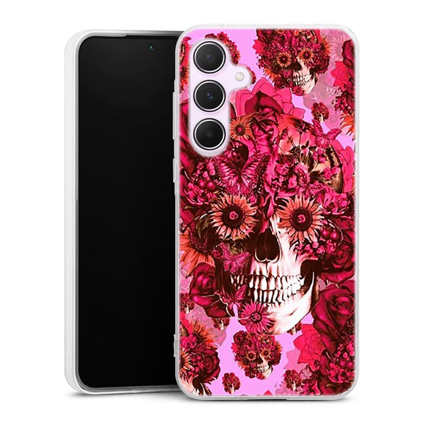 Coque Samsung A55 5G Girly Skull